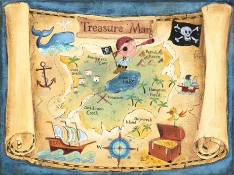  X Marks the Spot: A Treasure Map Leading to Swashbuckling Adventure!